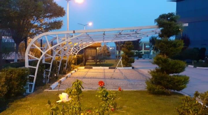 Kemerli Bahçe Sundurması